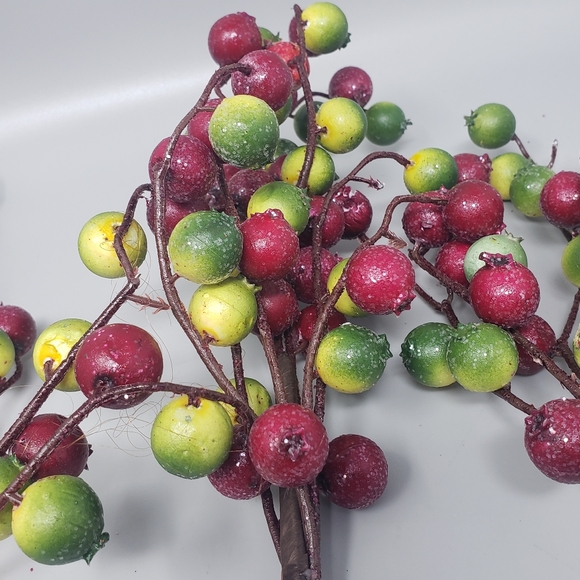 Set Of 4 Crabapple Berry Pick (Artificial) - Picture 5 of 9